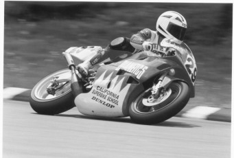 At 48 years old in 1992, Keith competed in the AMA Pro 250 GP class